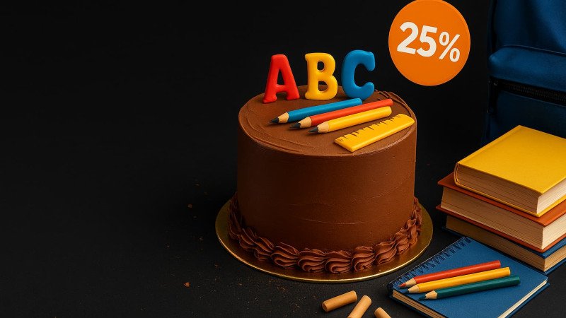 25% soodustus pidutordilt 1. klassi õpilastele